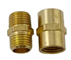 Trädgårdsslangkopplingar i mässing